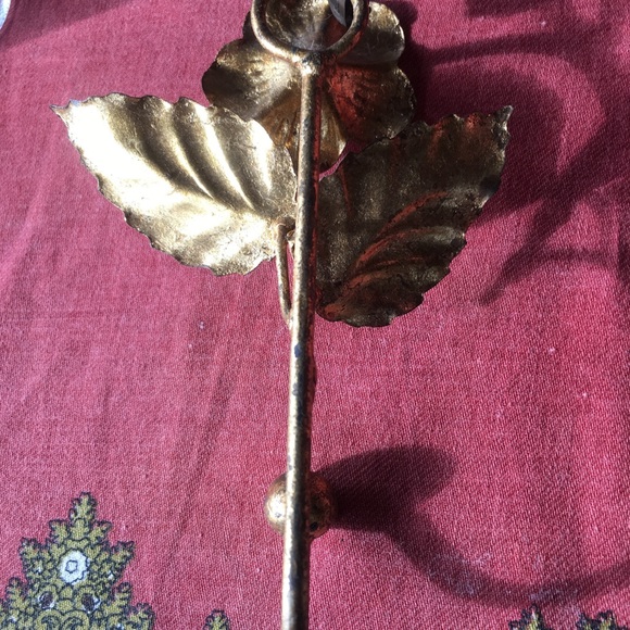 EUC Brass mixed metal hook Italy - Picture 3 of 4